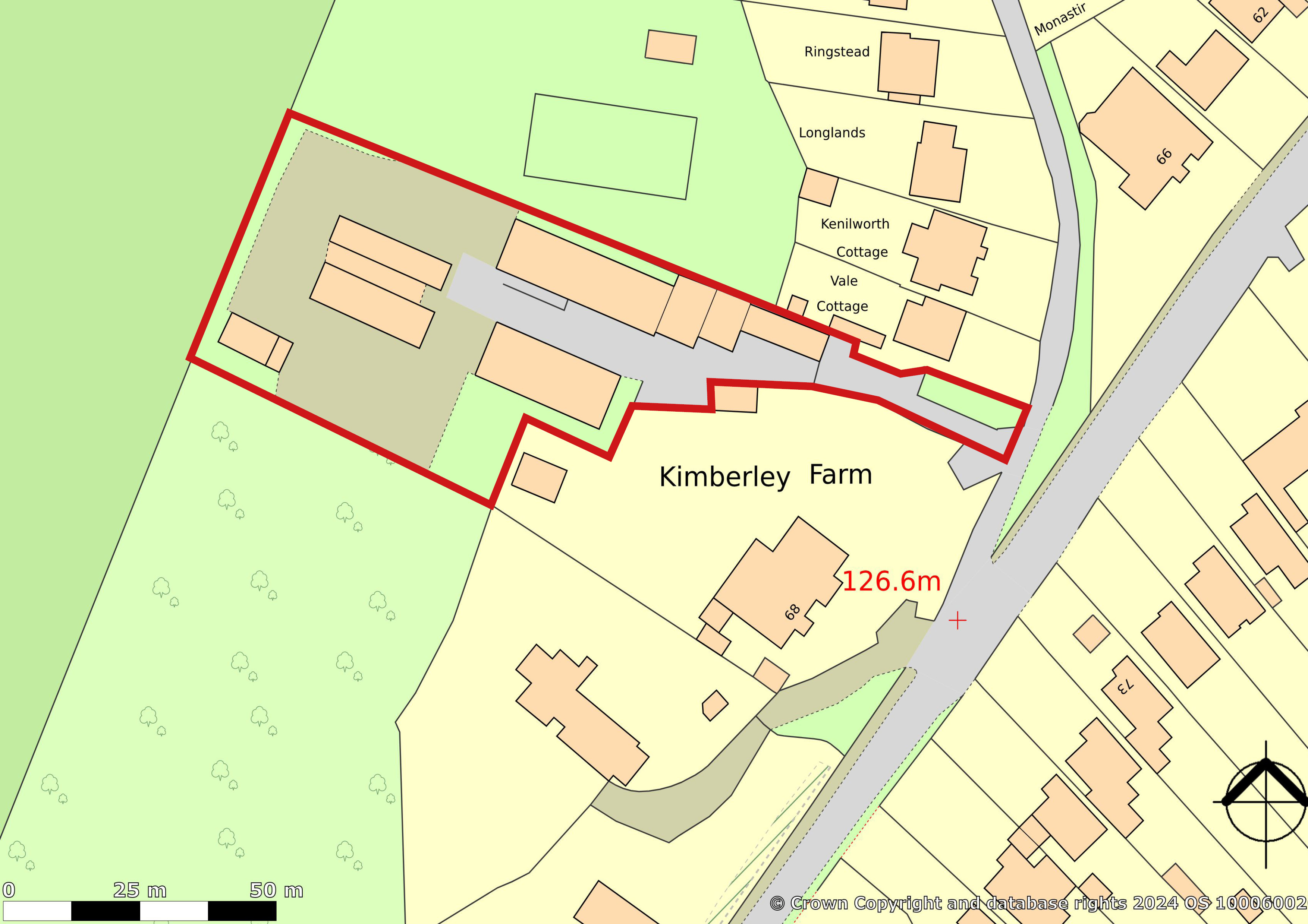 OS Map Outlined